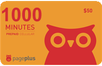 PagePlus 1,000 Minutes Card