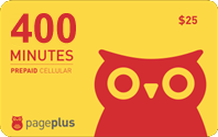 PagePlus 400 Minutes Card